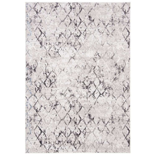 Bungalow Rose Lisson Gray Rug & Reviews Wayfair